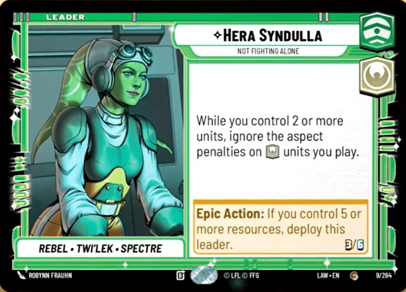 Hera Syndulla, Not Fighting Alone (Standard)