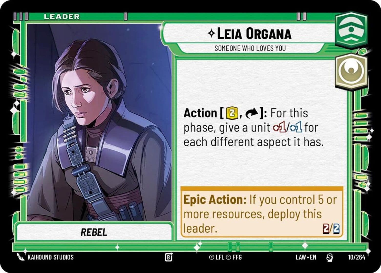 Leia Organa, Someone Who Loves You (Standard)