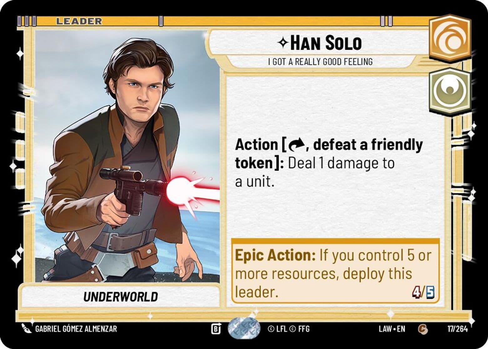 Han Solo, I Got a Really Good Feeling, Standard