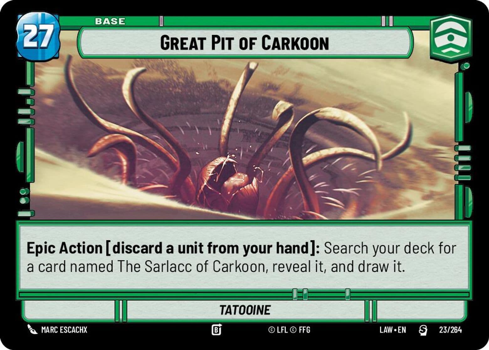 Great Pit of Carkoon, Tatooine, Standard