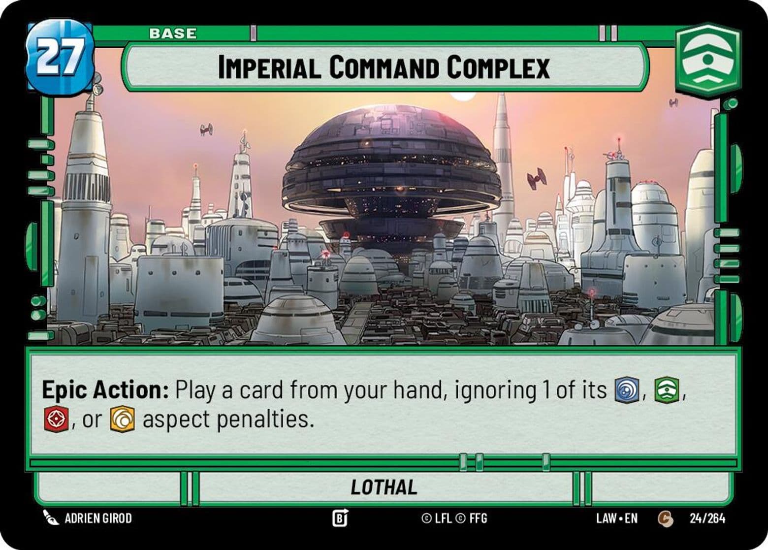 Imperial Command Complex, Lothal, Standard