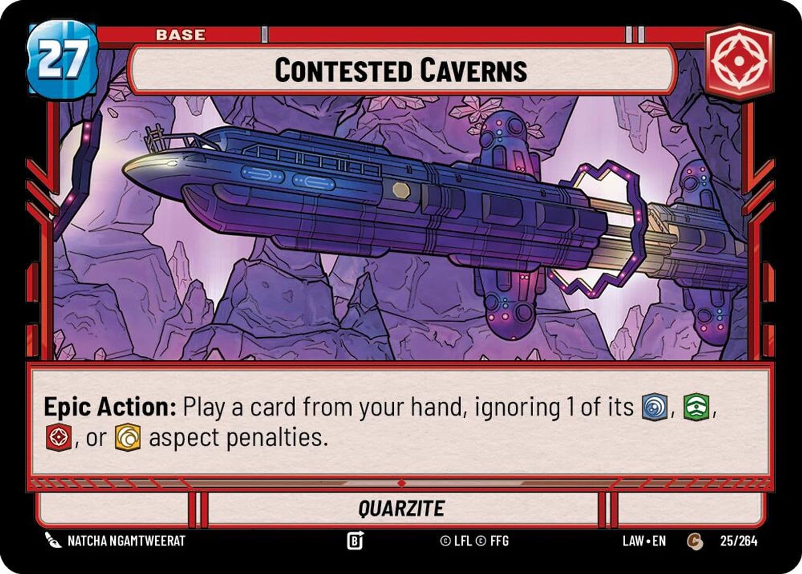 Contested Caverns, Quarzite, Standard