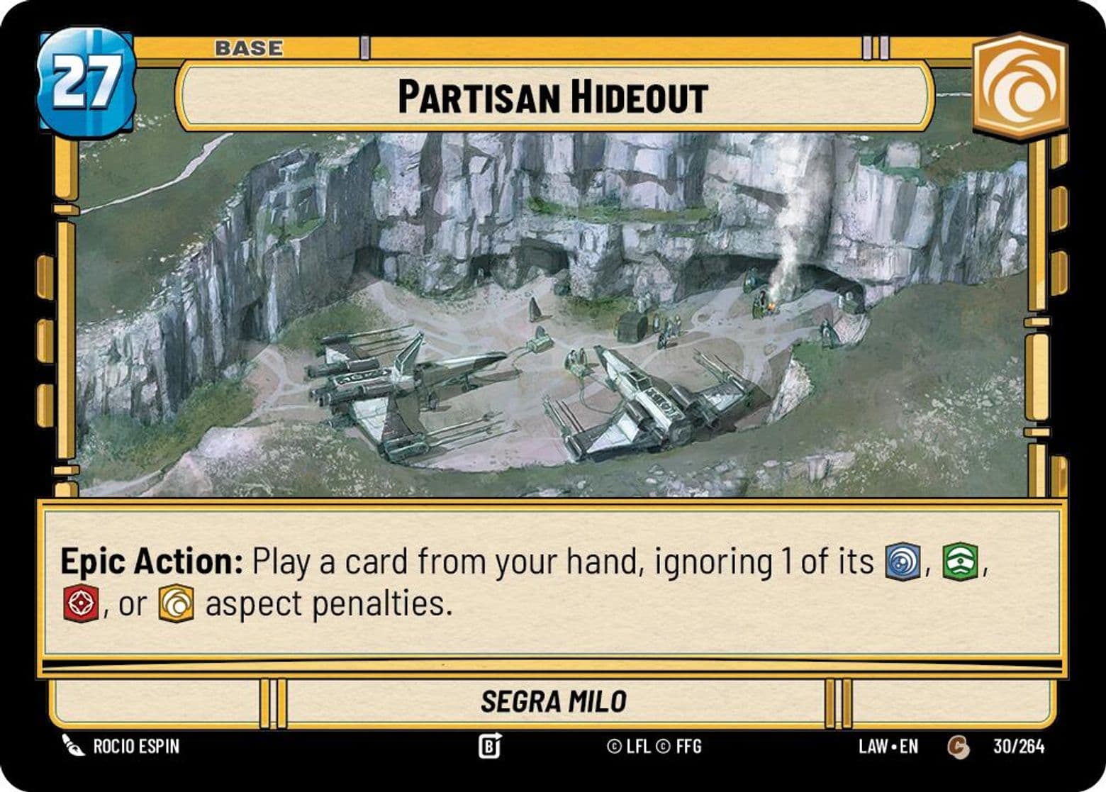 Partisan Hideout, Segra Milo, Standard