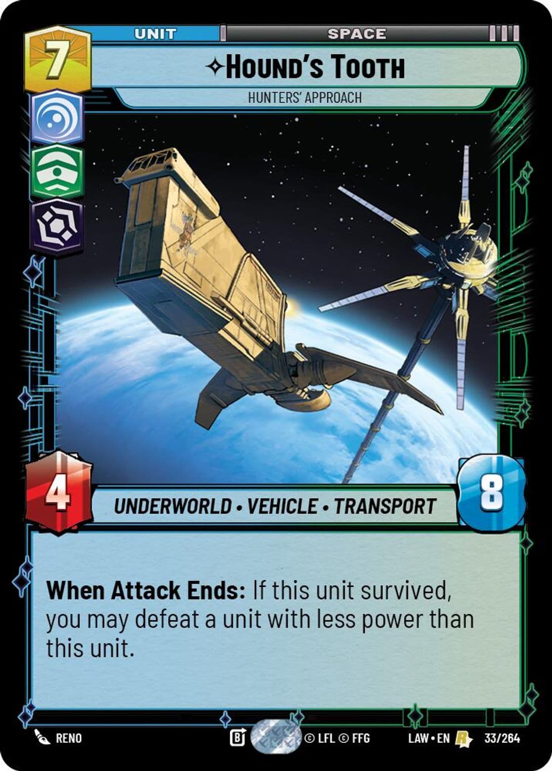 Hound's Tooth, Hunters' Approach, Standard