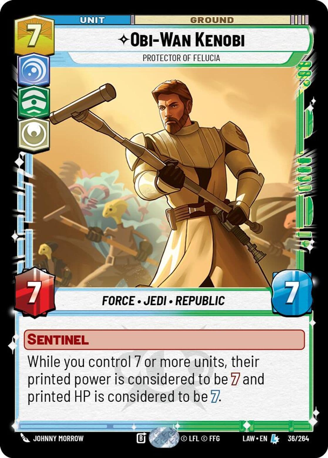 Obi-Wan Kenobi, Protector of Felucia, Standard