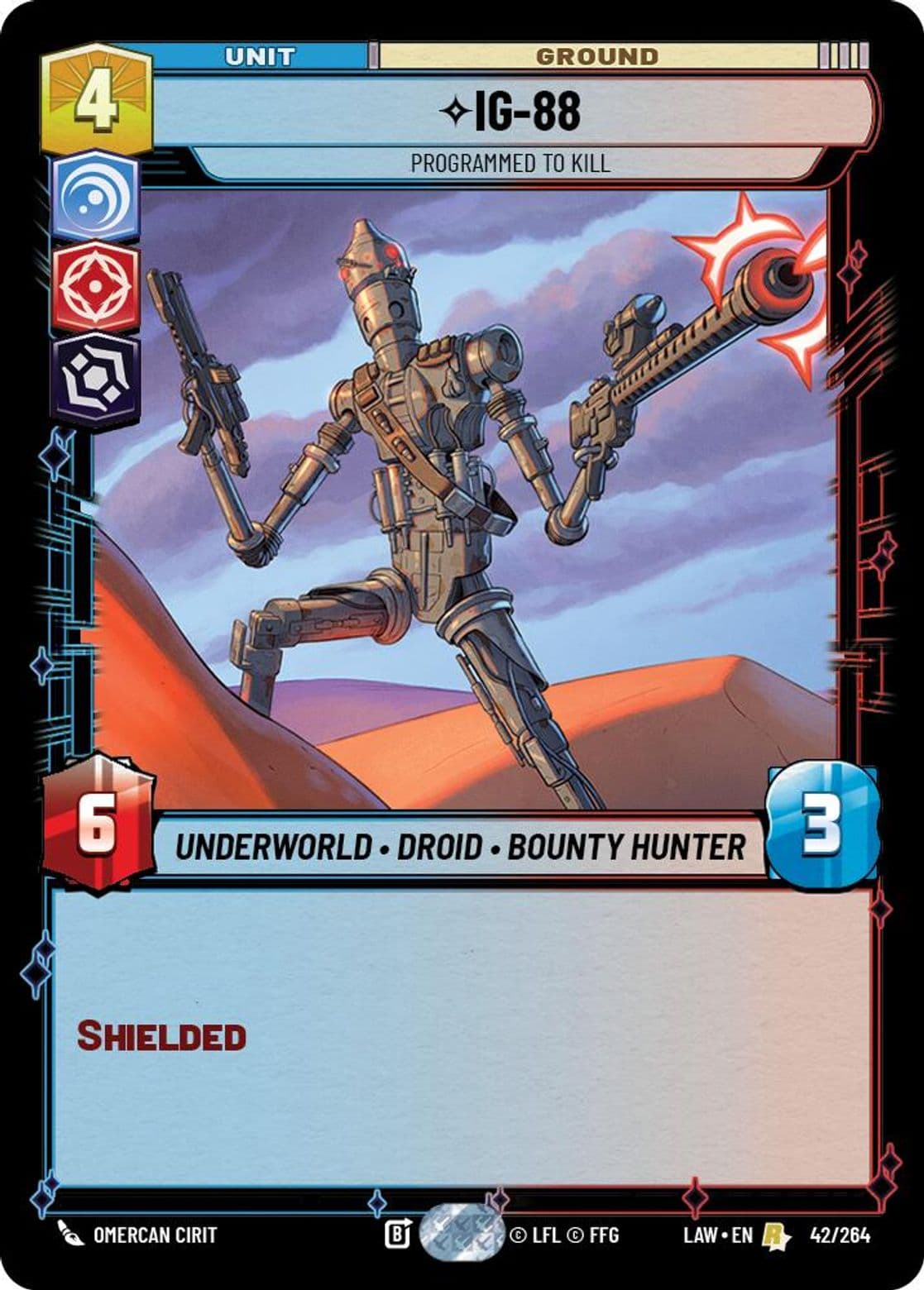 IG-88, Programmed to Kill, Standard