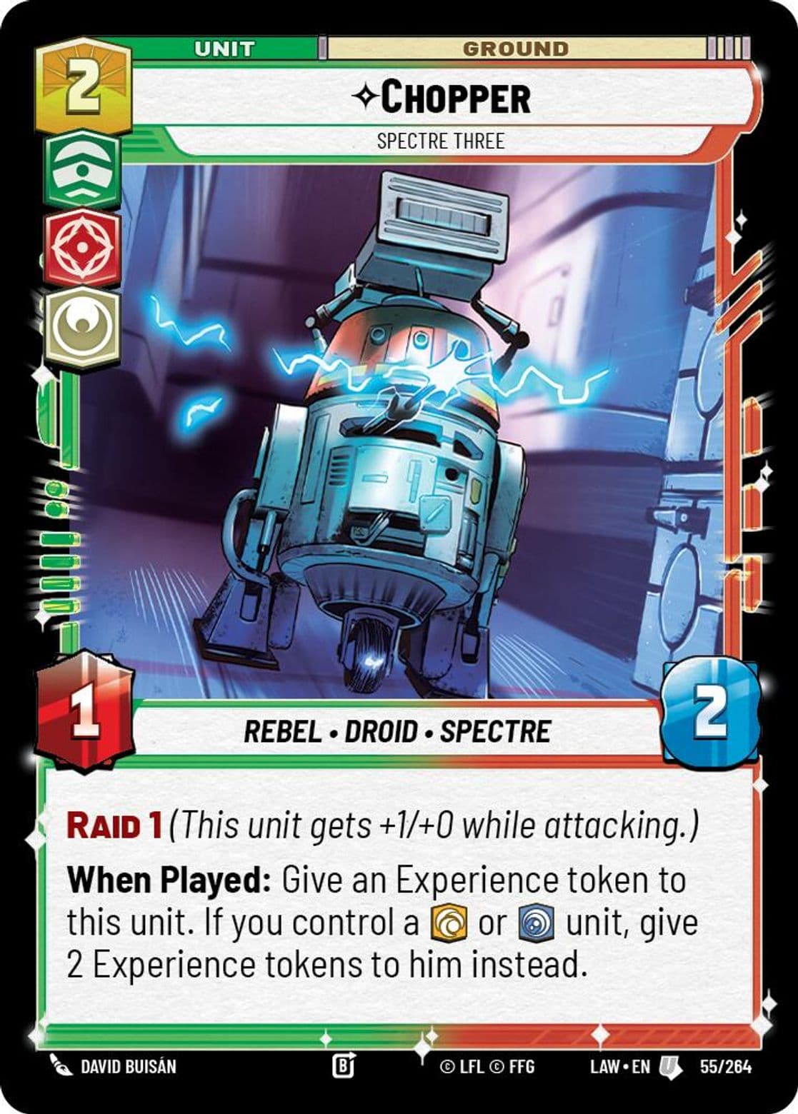 Chopper, Spectre Three, Standard