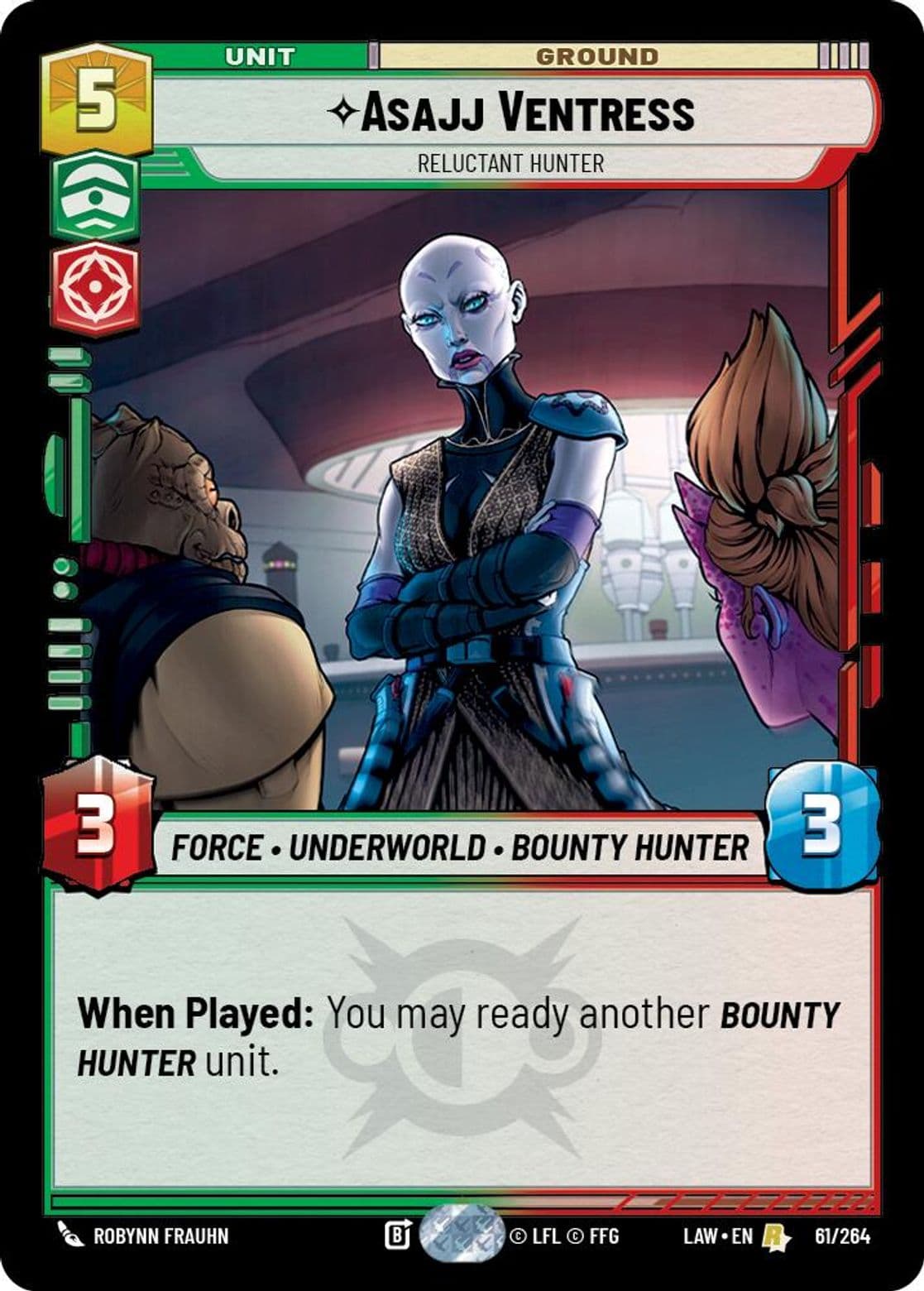 Asajj Ventress, Reluctant Hunter, Standard