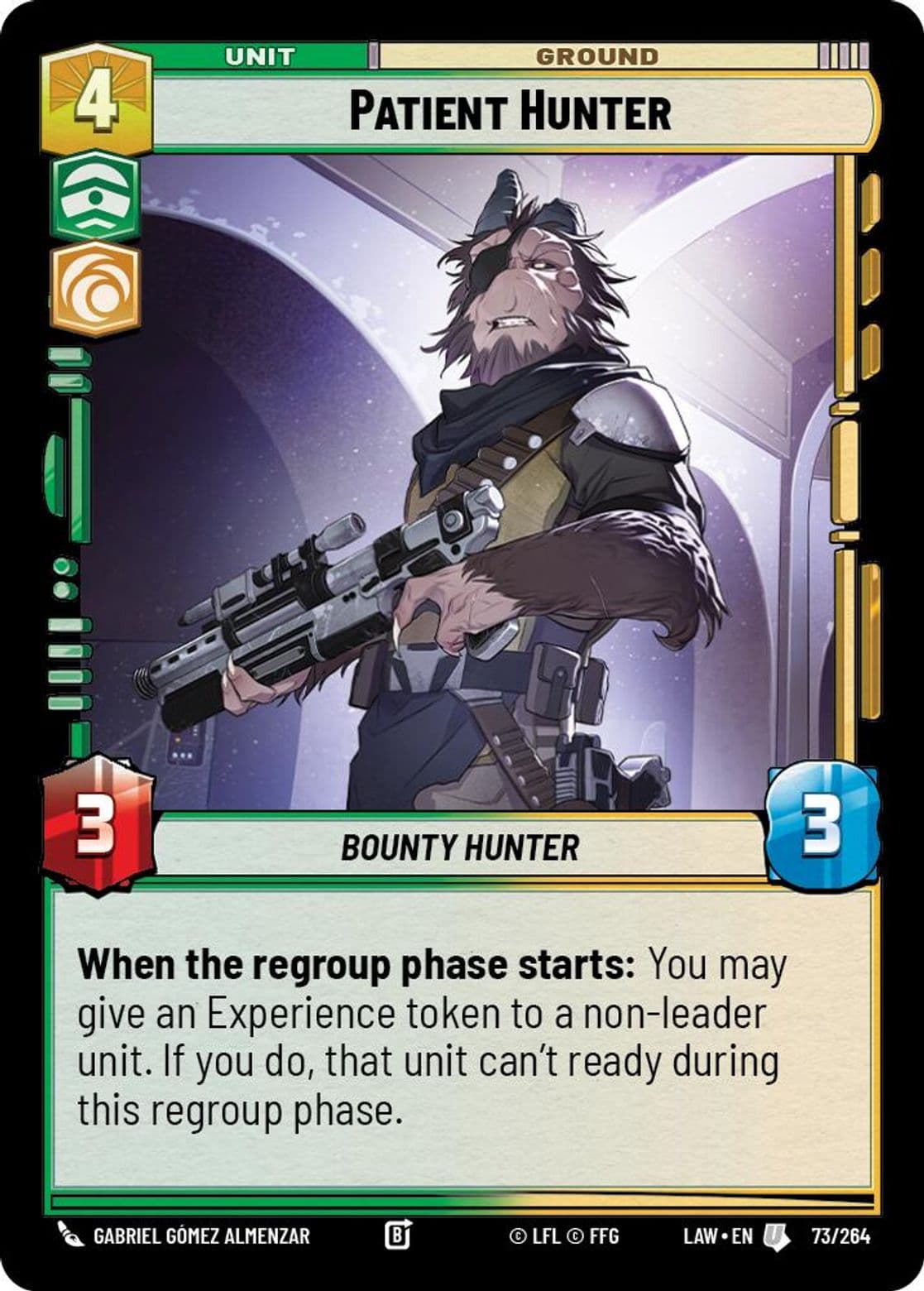 Patient Hunter, Standard