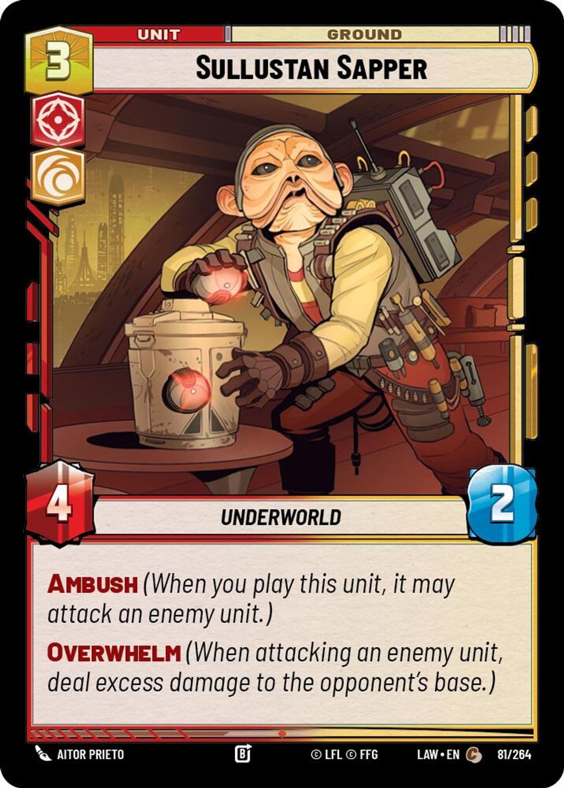 Sullustan Sapper (Standard)