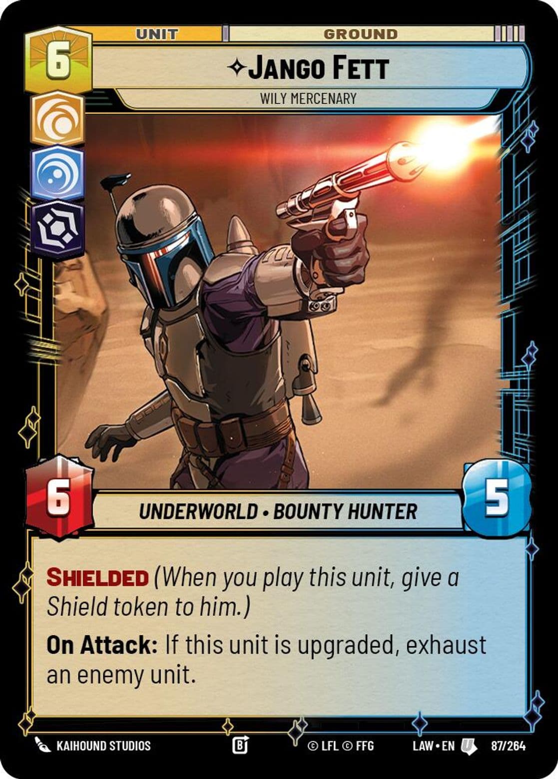 Jango Fett, Wily Mercenary, Standard