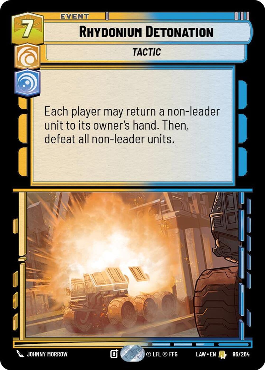 Rhydonium Detonation, Standard