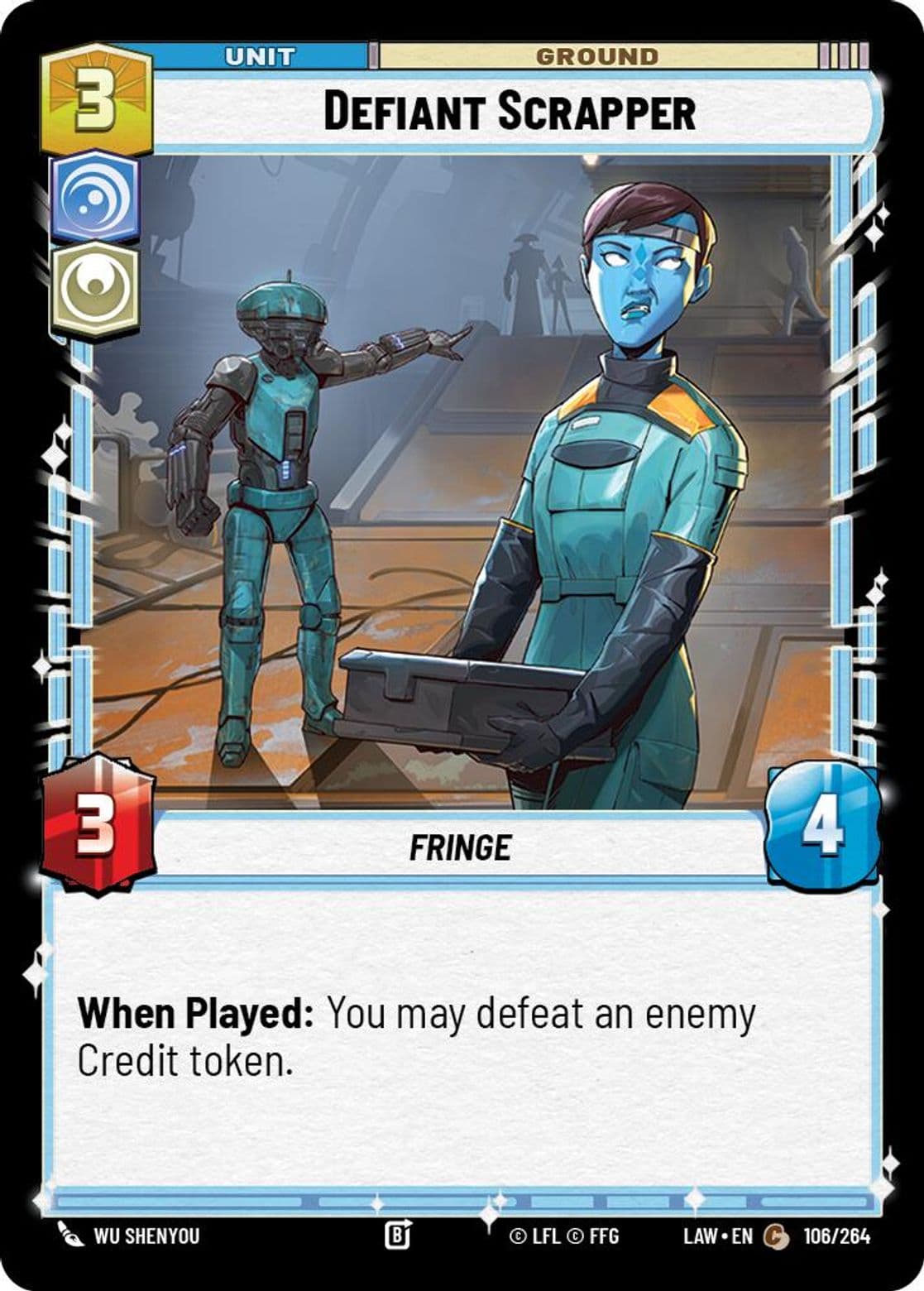 Defiant Scrapper, Standard