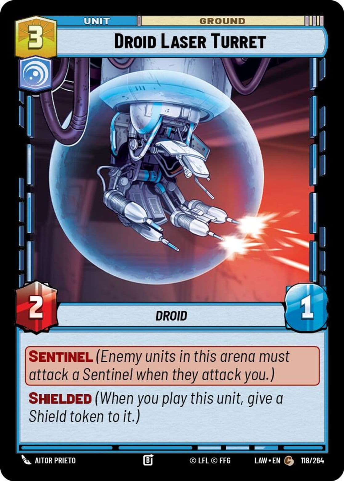 Droid Laser Turret, Standard