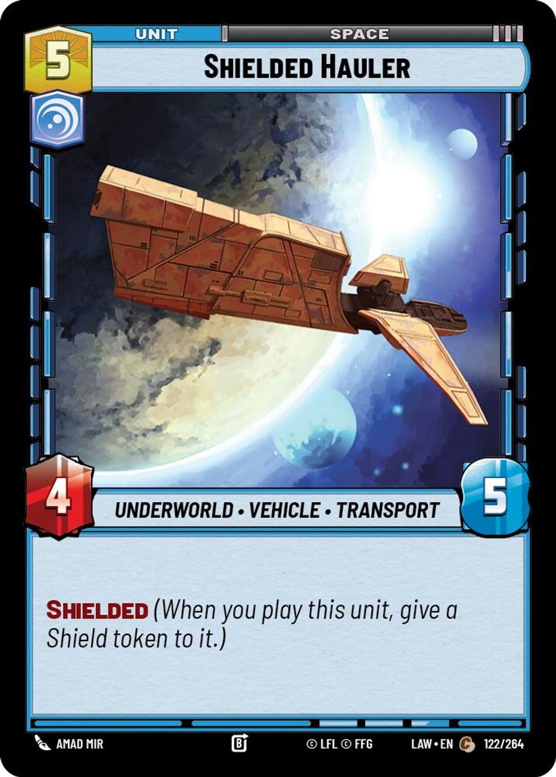 Shielded Hauler, Standard