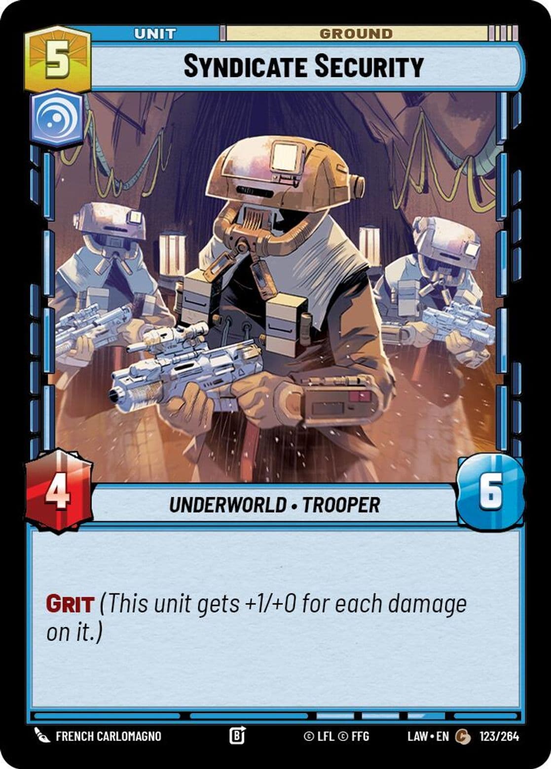 Syndicate Security, Standard