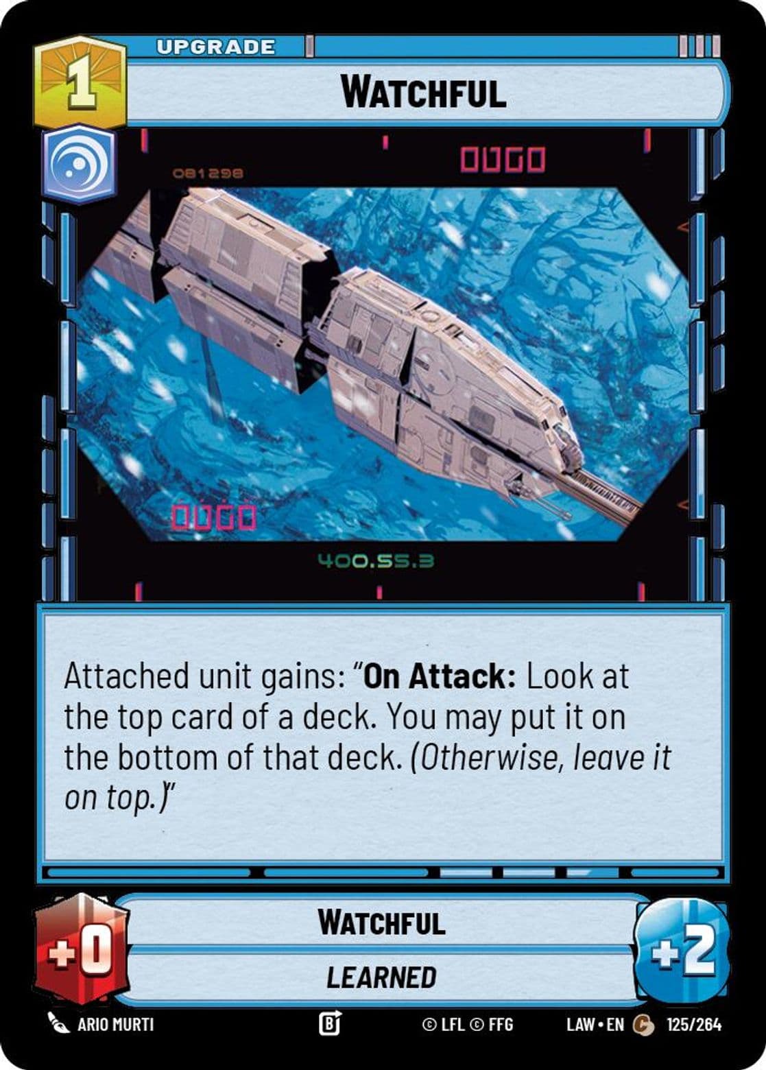 Watchful, Standard