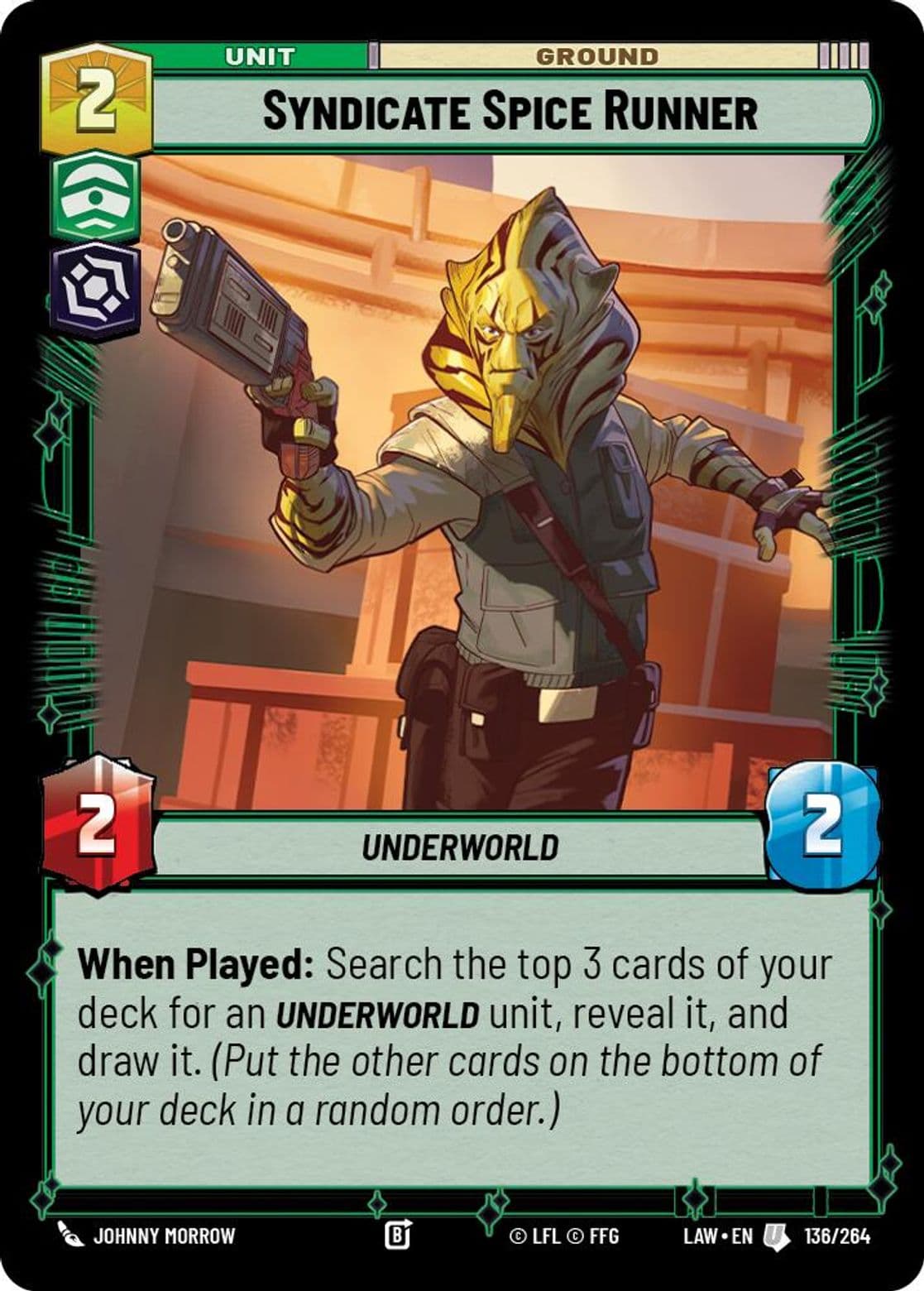 Syndicate Spice Runner, Standard
