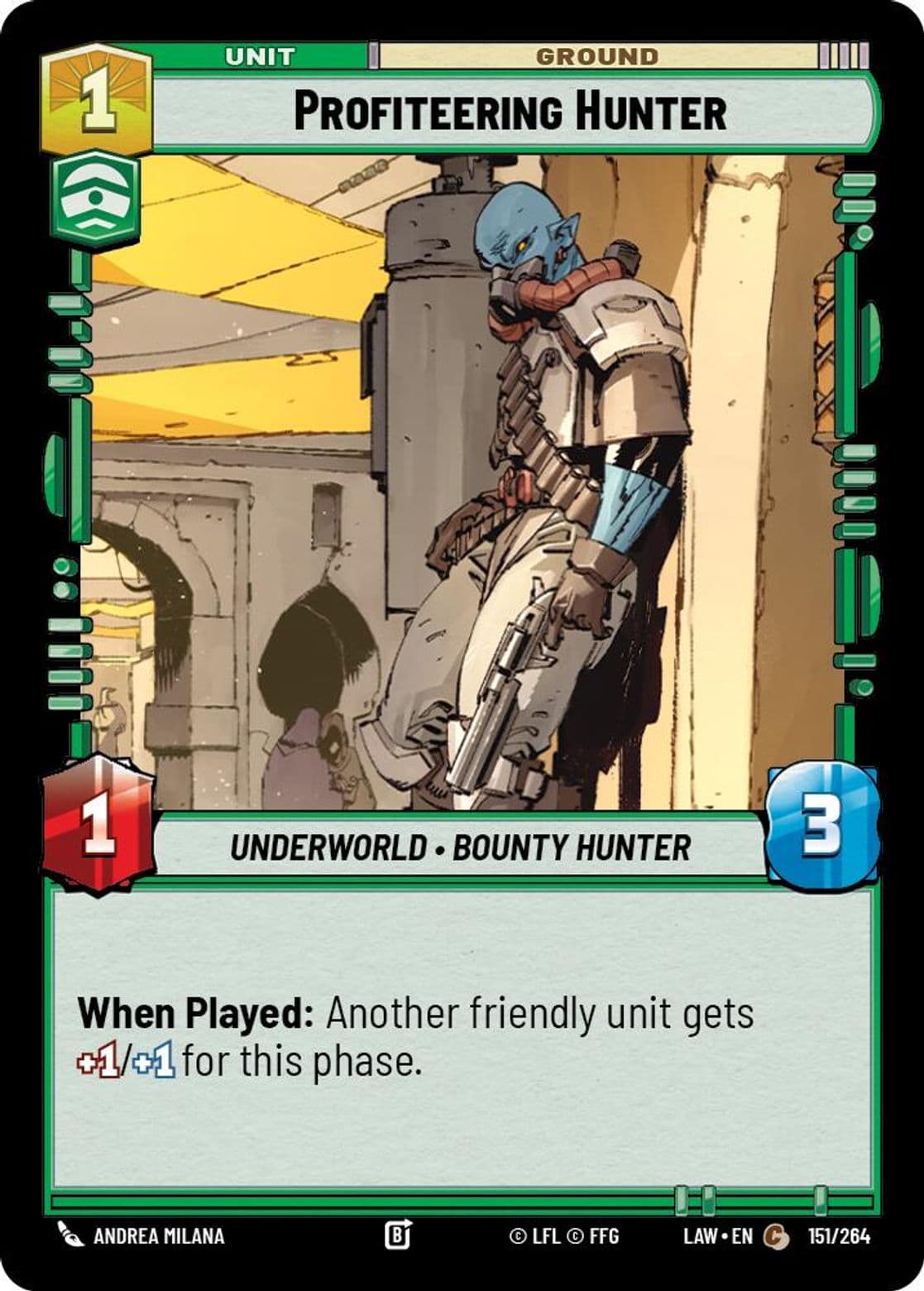 Profiteering Hunter, Standard