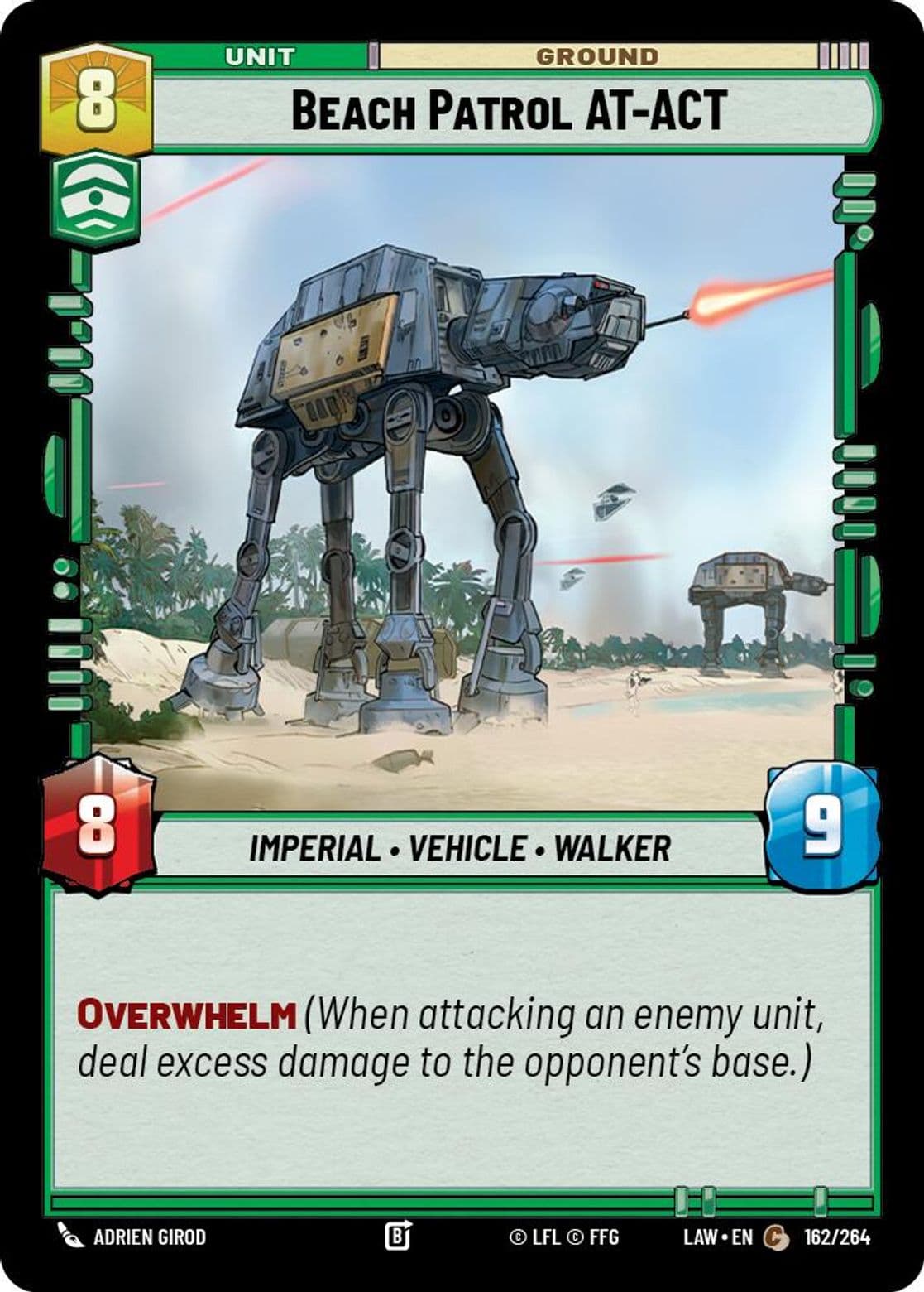Beach Patrol AT-ACT, Standard