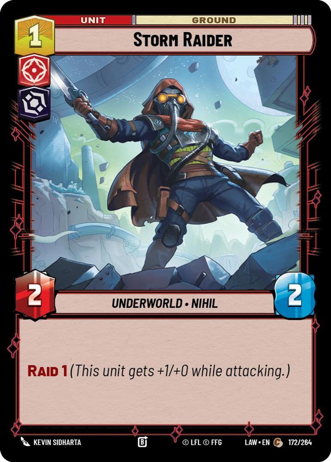 Storm Raider, Standard