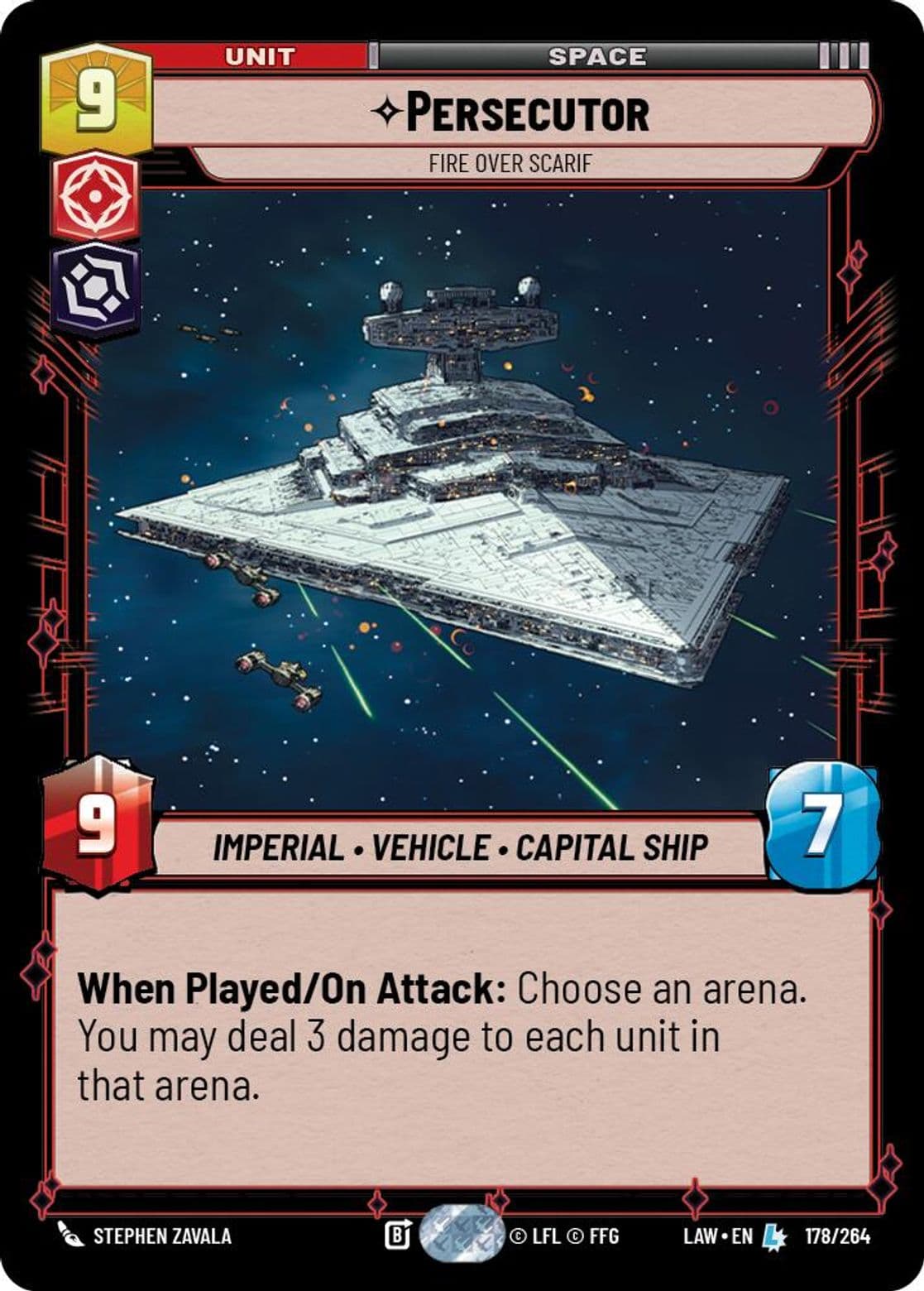 Persecutor, Fire Over Scarif, Standard