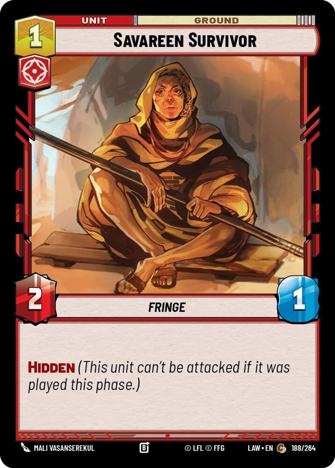 Savareen Survivor, Standard