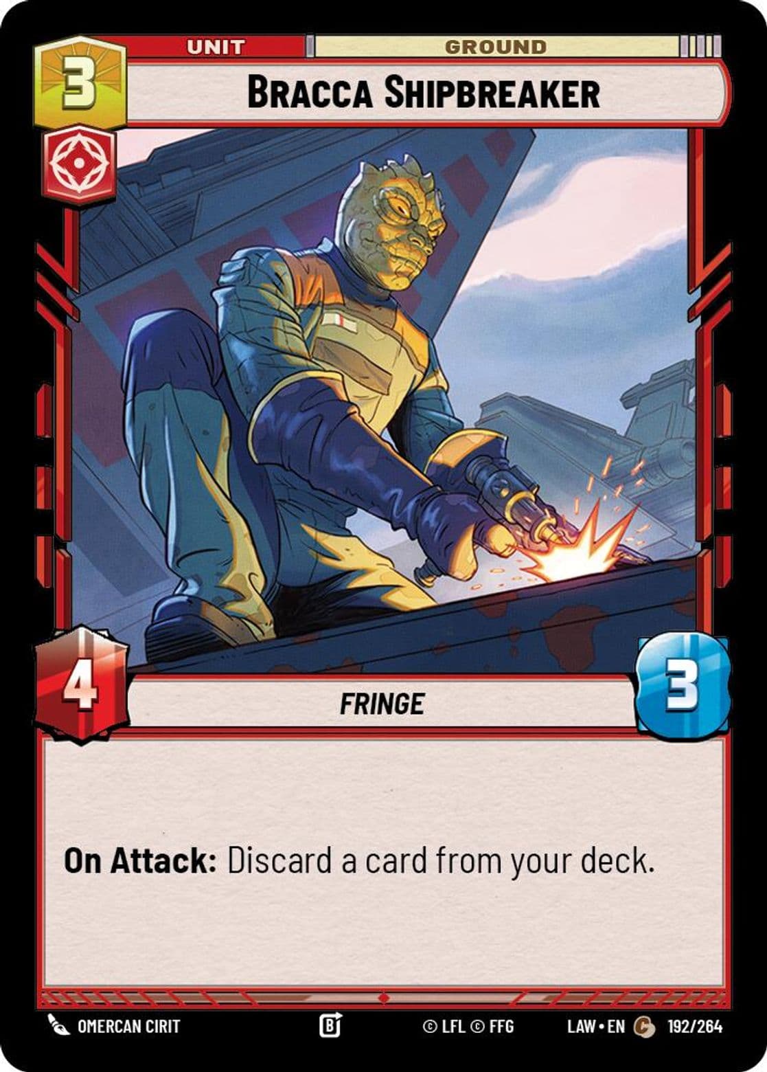 Bracca Shipbreaker, Standard