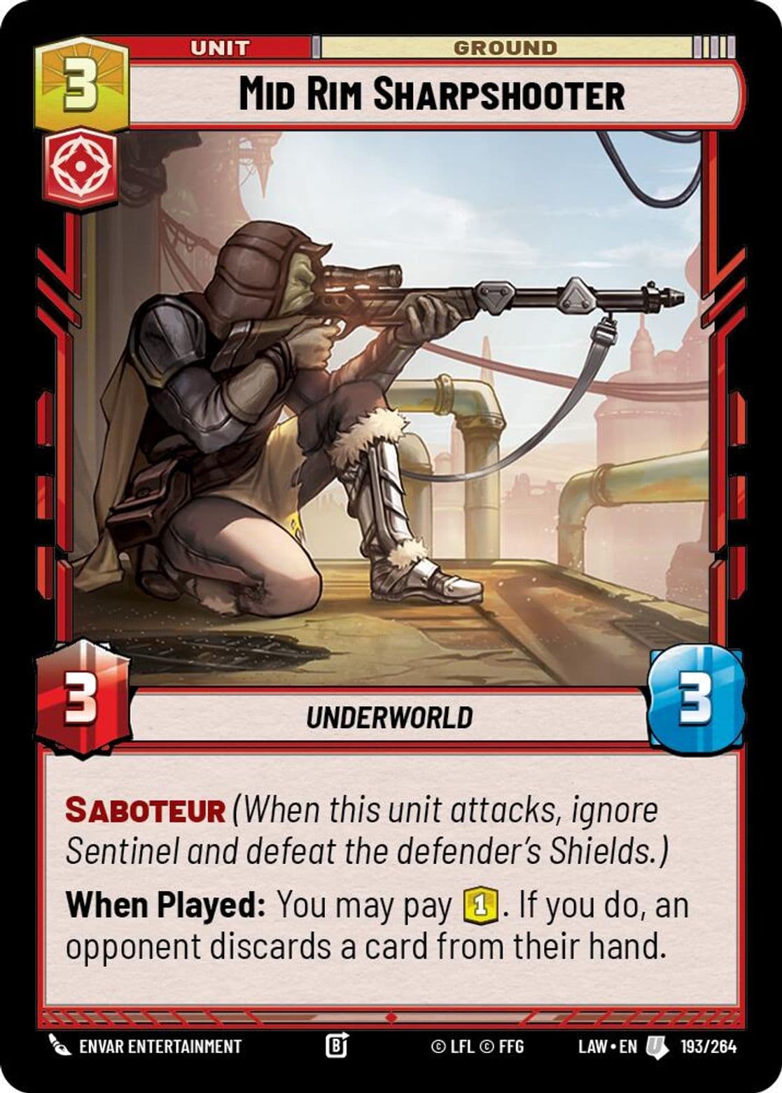 Mid Rim Sharpshooter, Standard