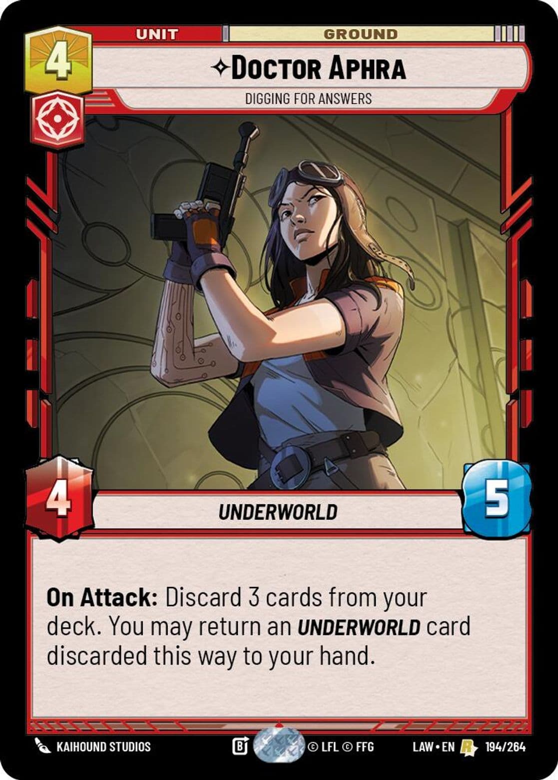 Doctor Aphra, Digging For Answers, Standard