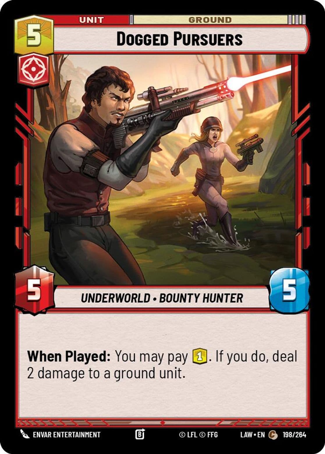 Dogged Pursuers, Standard