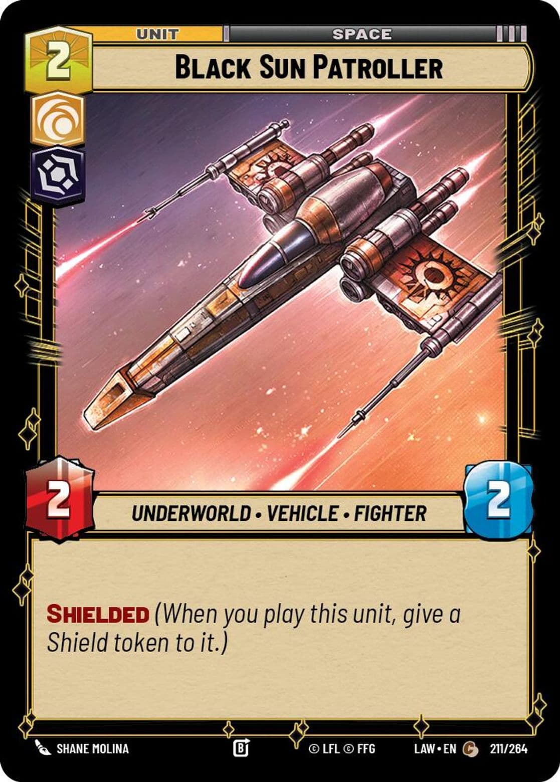 Black Sun Patroller, Standard