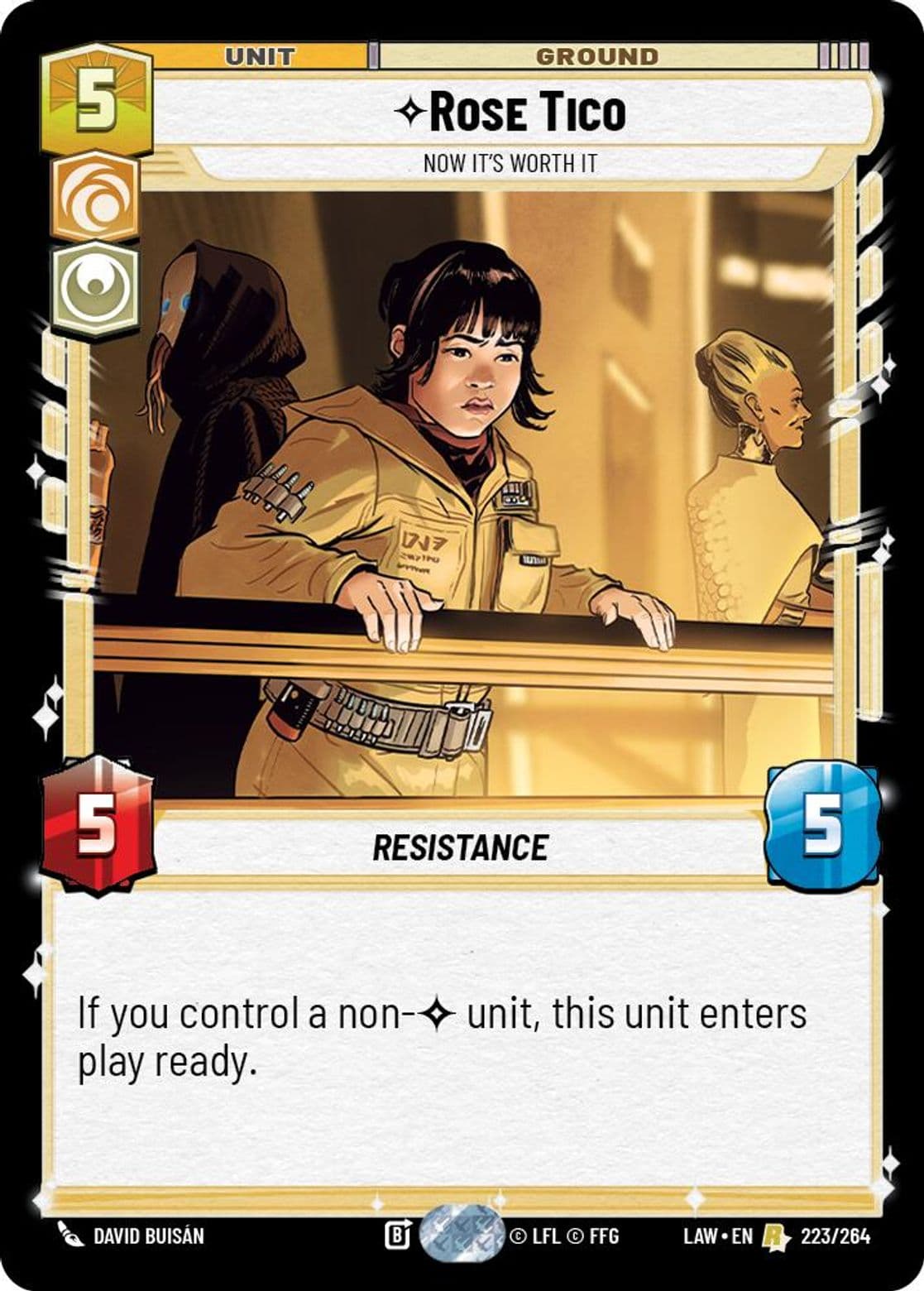 Rose Tico, Now it's Worth It, Standard