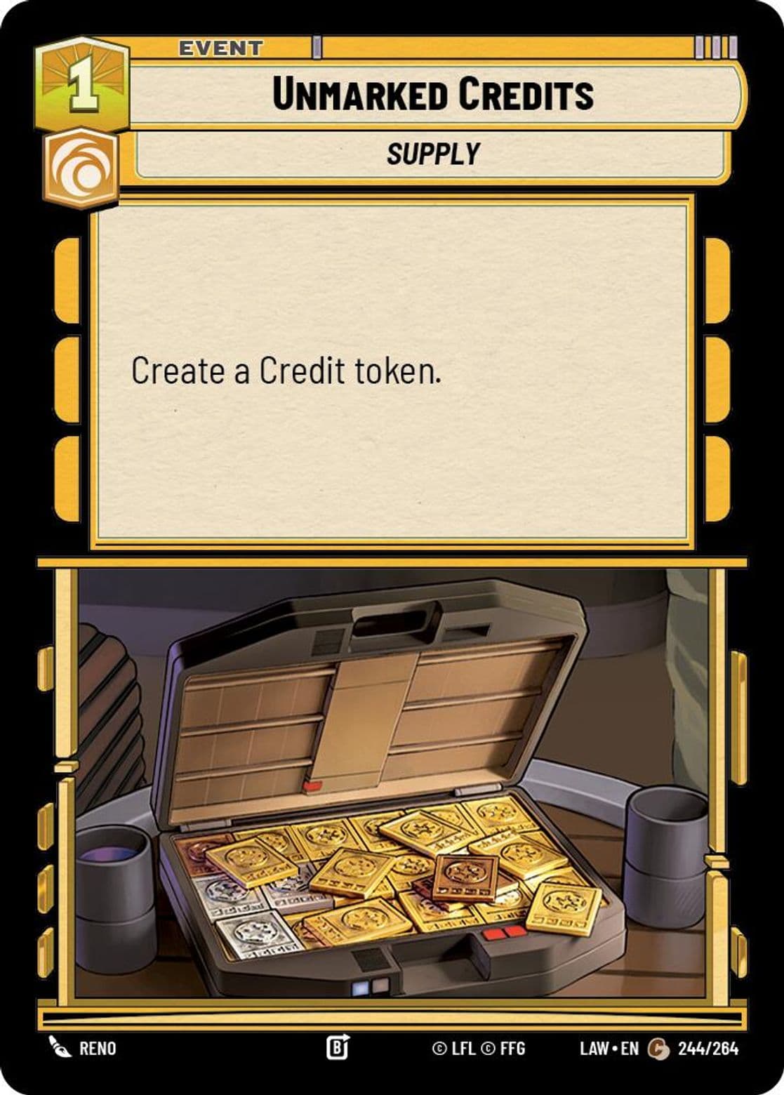 Unmarked Credits, Standard