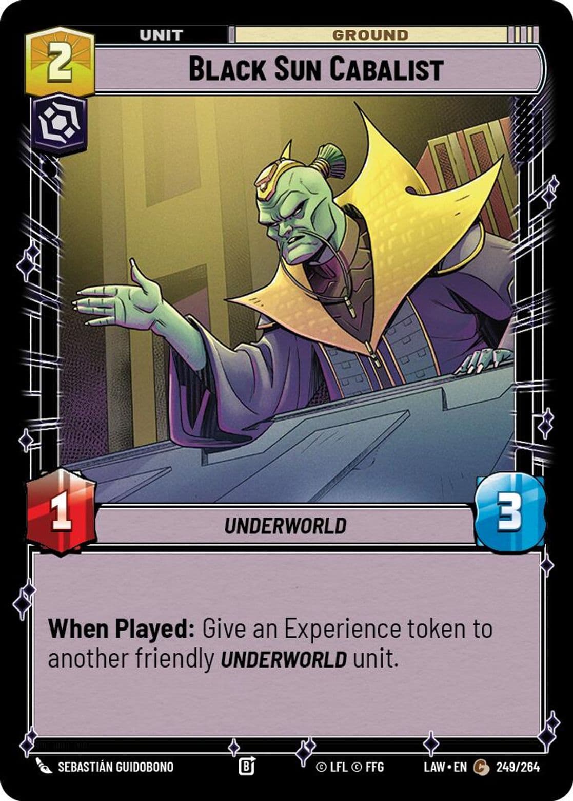 Black Sun Cabalist, Standard