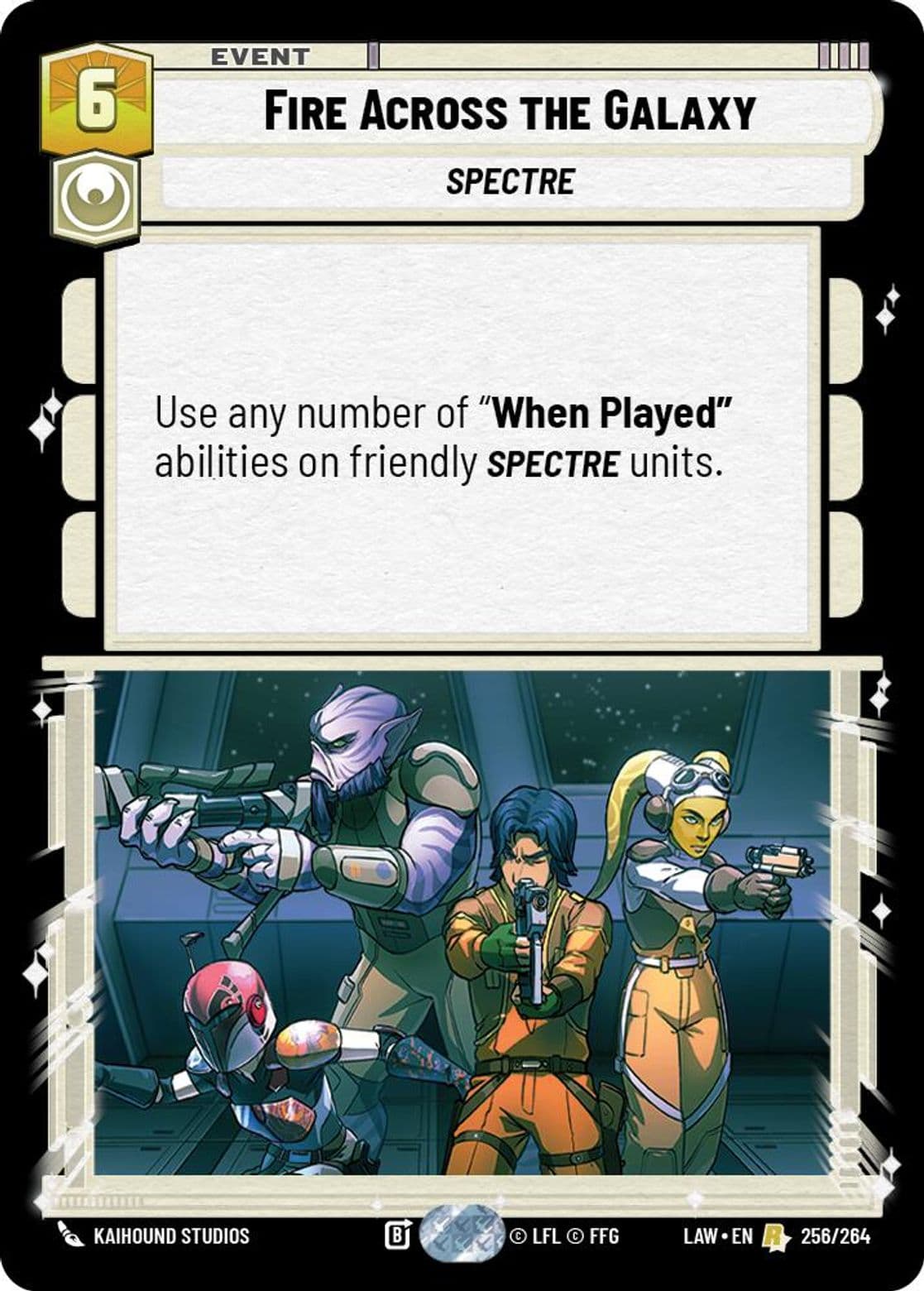 Fire Across the Galaxy, Standard