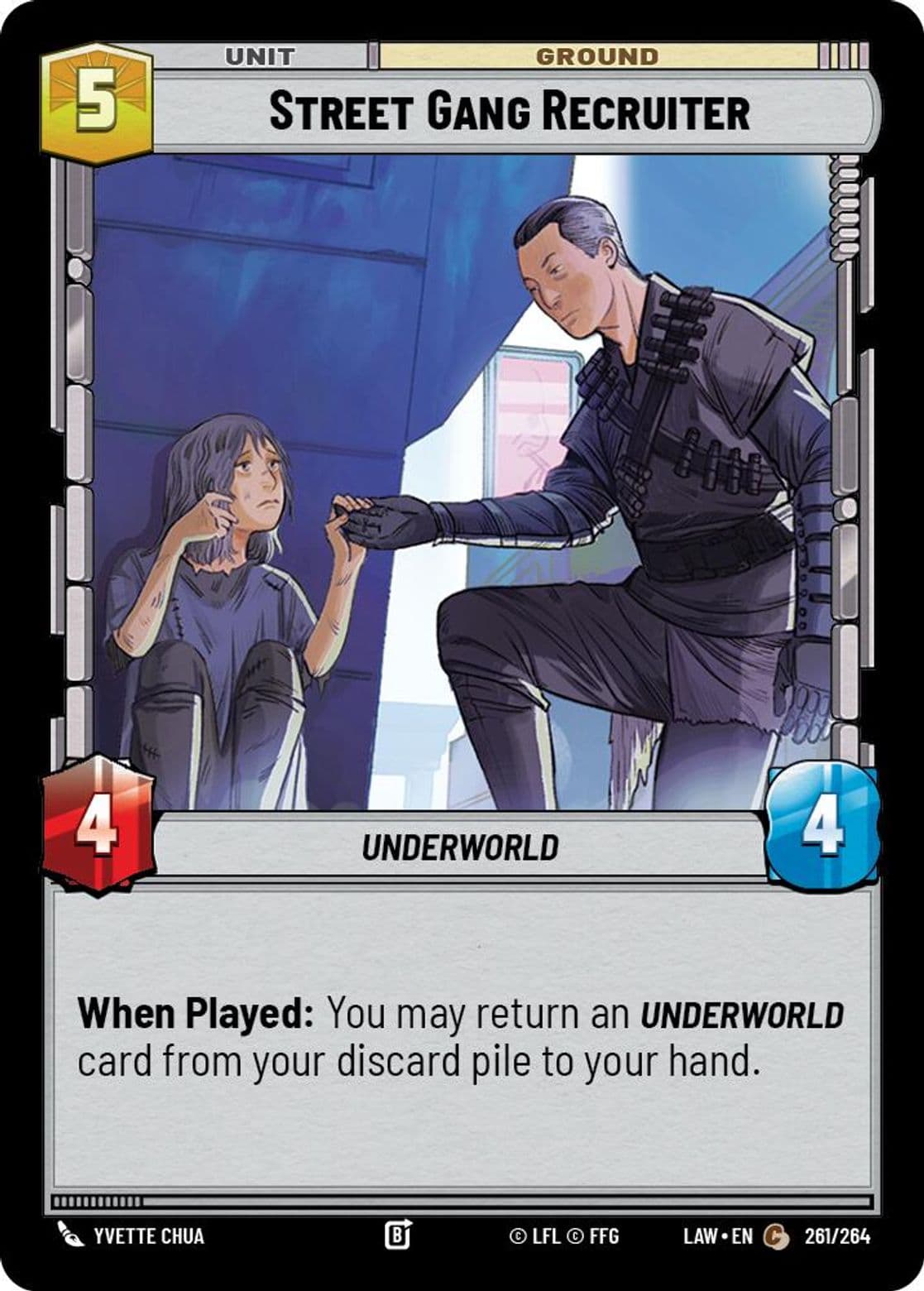 Street Gang Recruiter, Standard