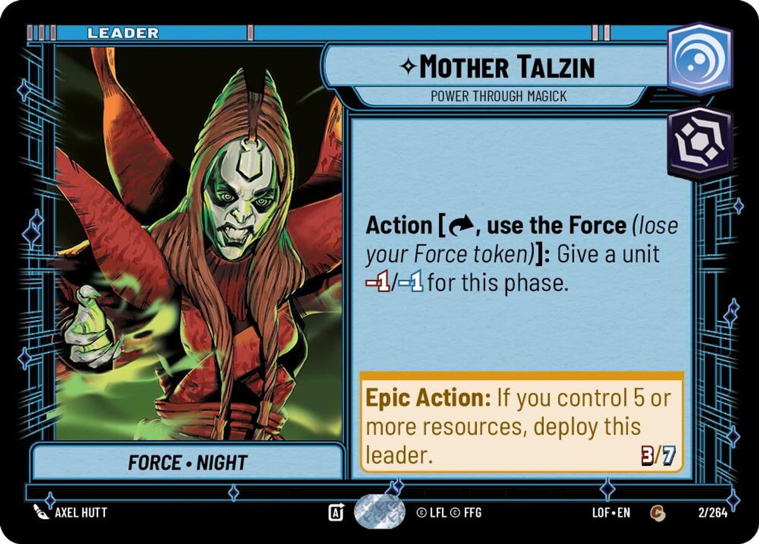 Mother Talzin, Power Through Magick, Standard