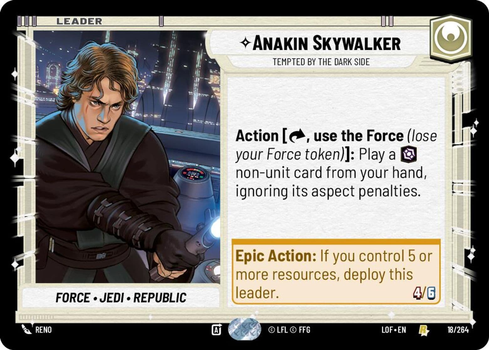 Anakin Skywalker, Tempted by the Dark Side (Standard)