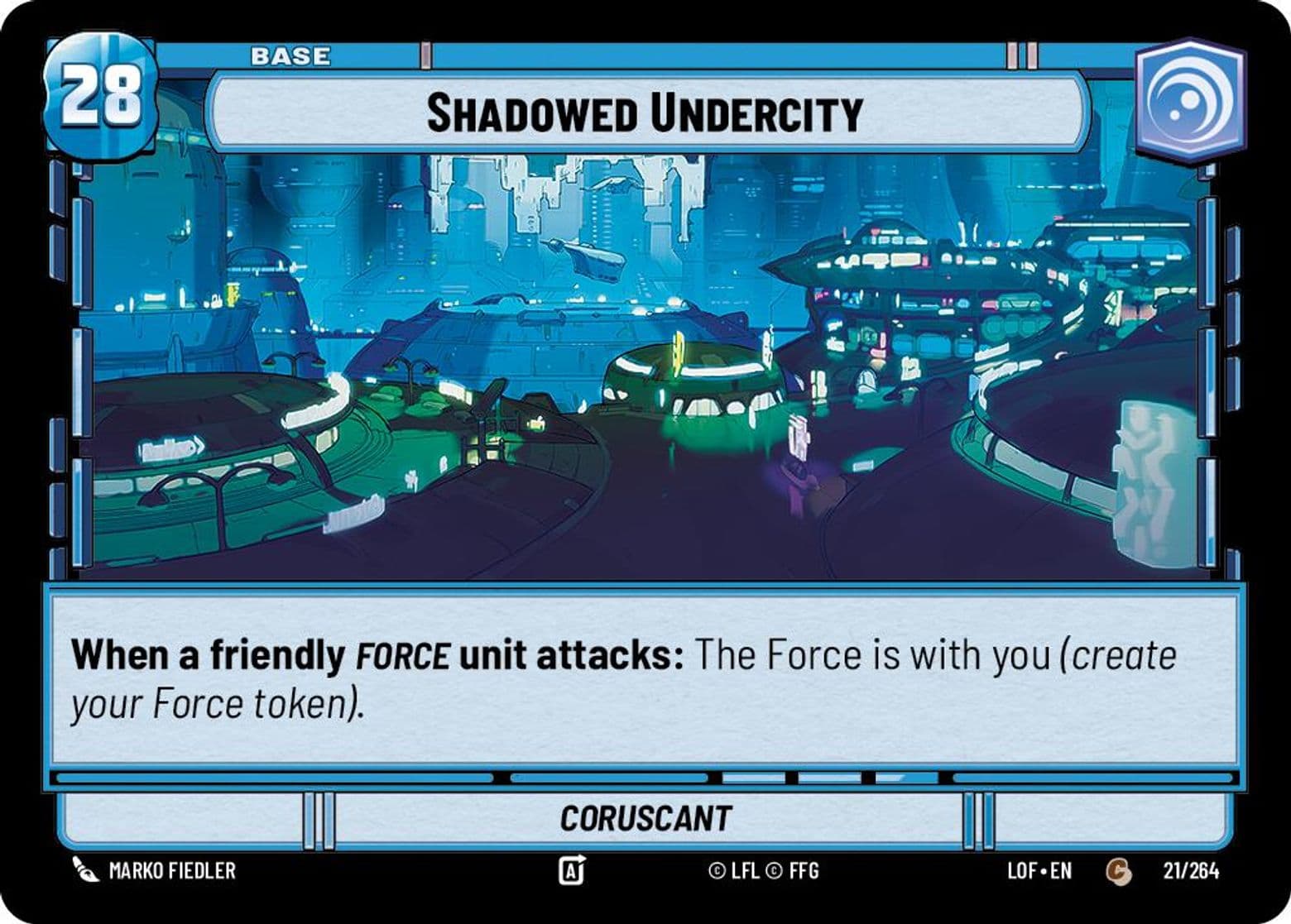 Shadowed Undercity, Coruscant, Standard