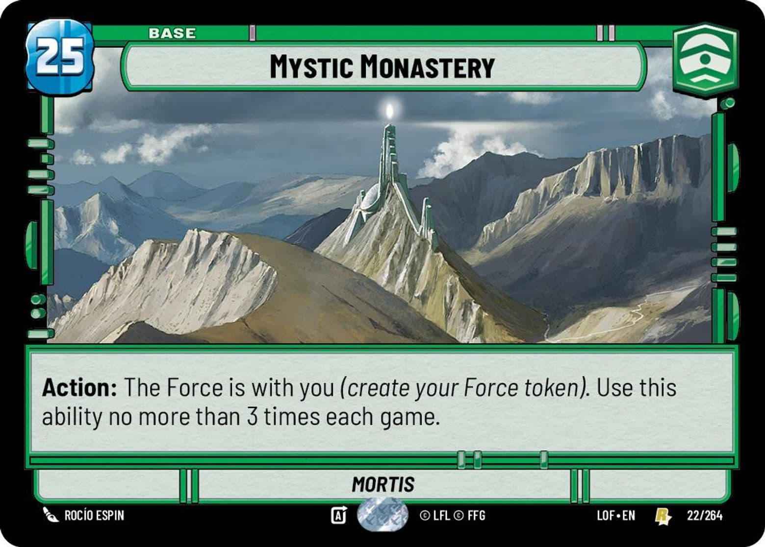 Mystic Monastery, Mortis, Standard