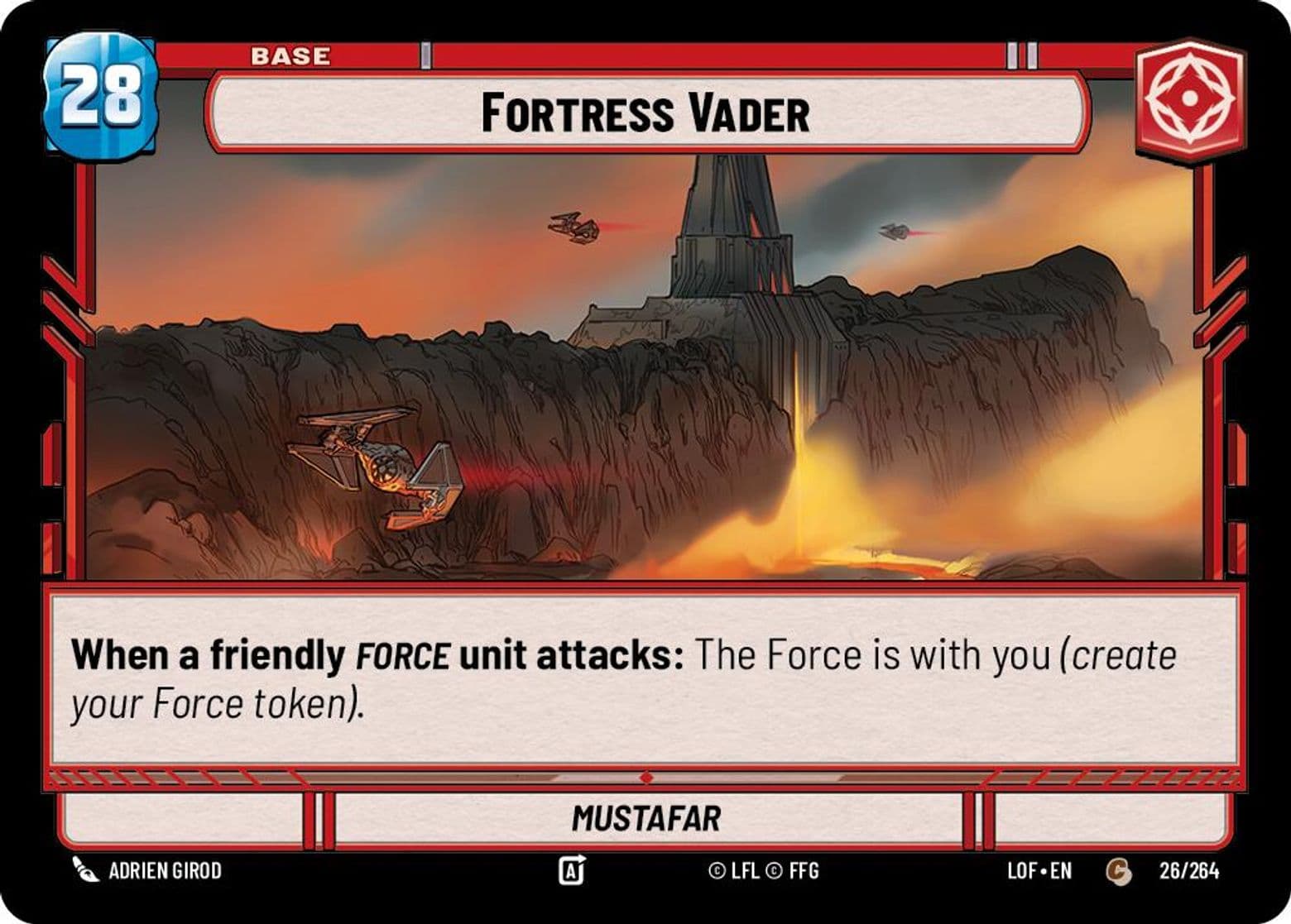Fortress Vader, Mustafar (Standard)