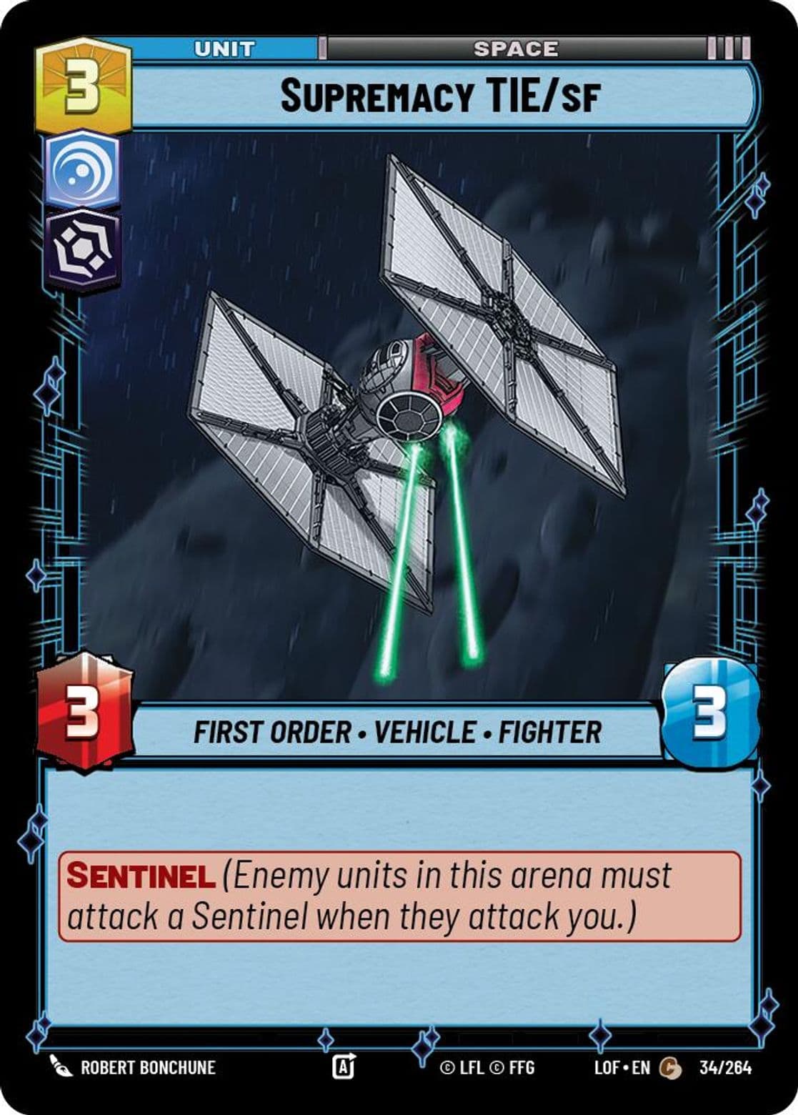 Supremacy TIE/sf, Standard