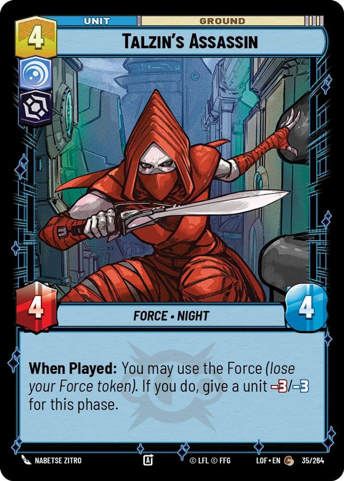 Talzin's Assassin (Standard)