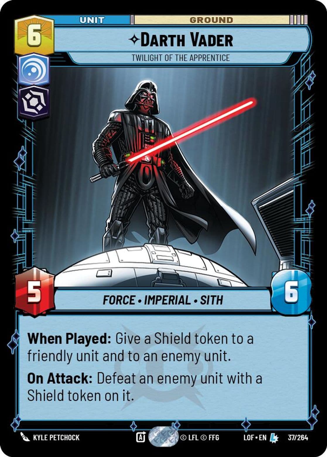 Darth Vader, Twilight of the Apprentice, Standard