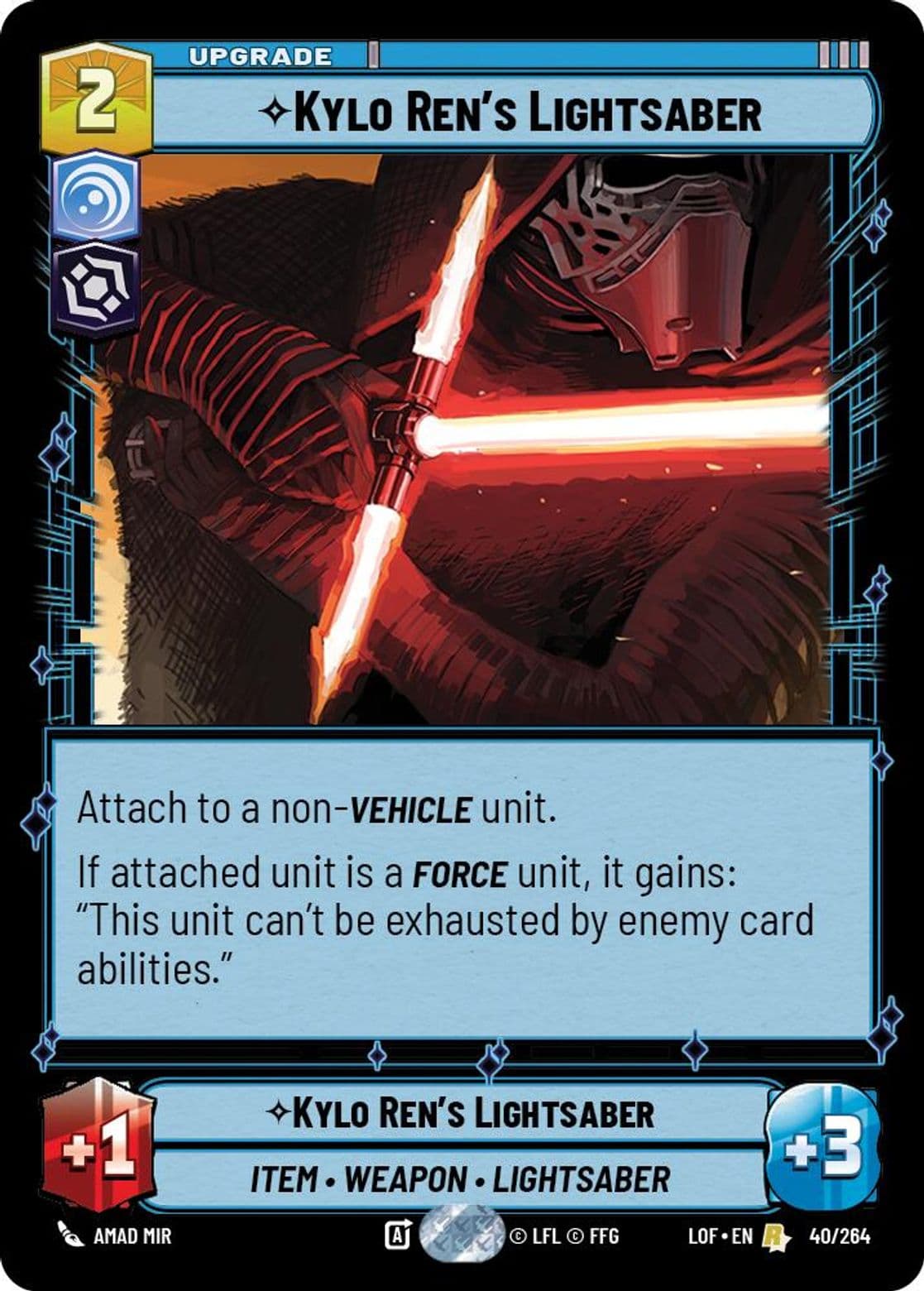 Kylo Ren's Lightsaber, Standard