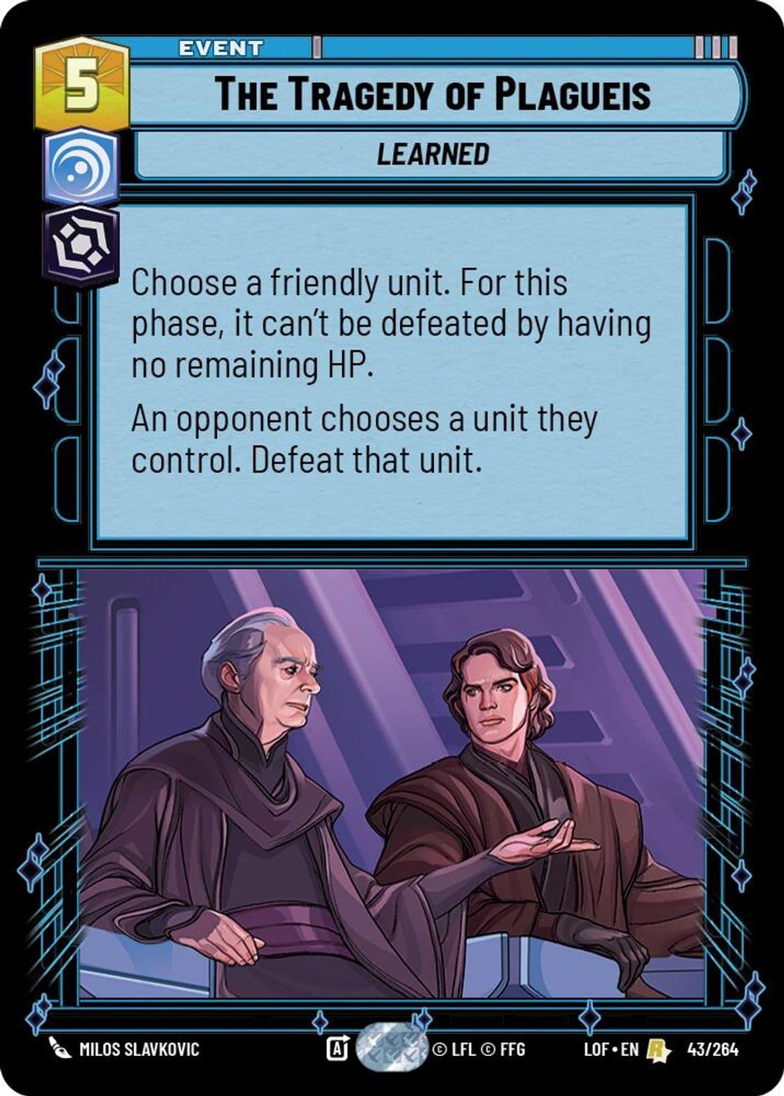 The Tragedy of Plagueis, Standard