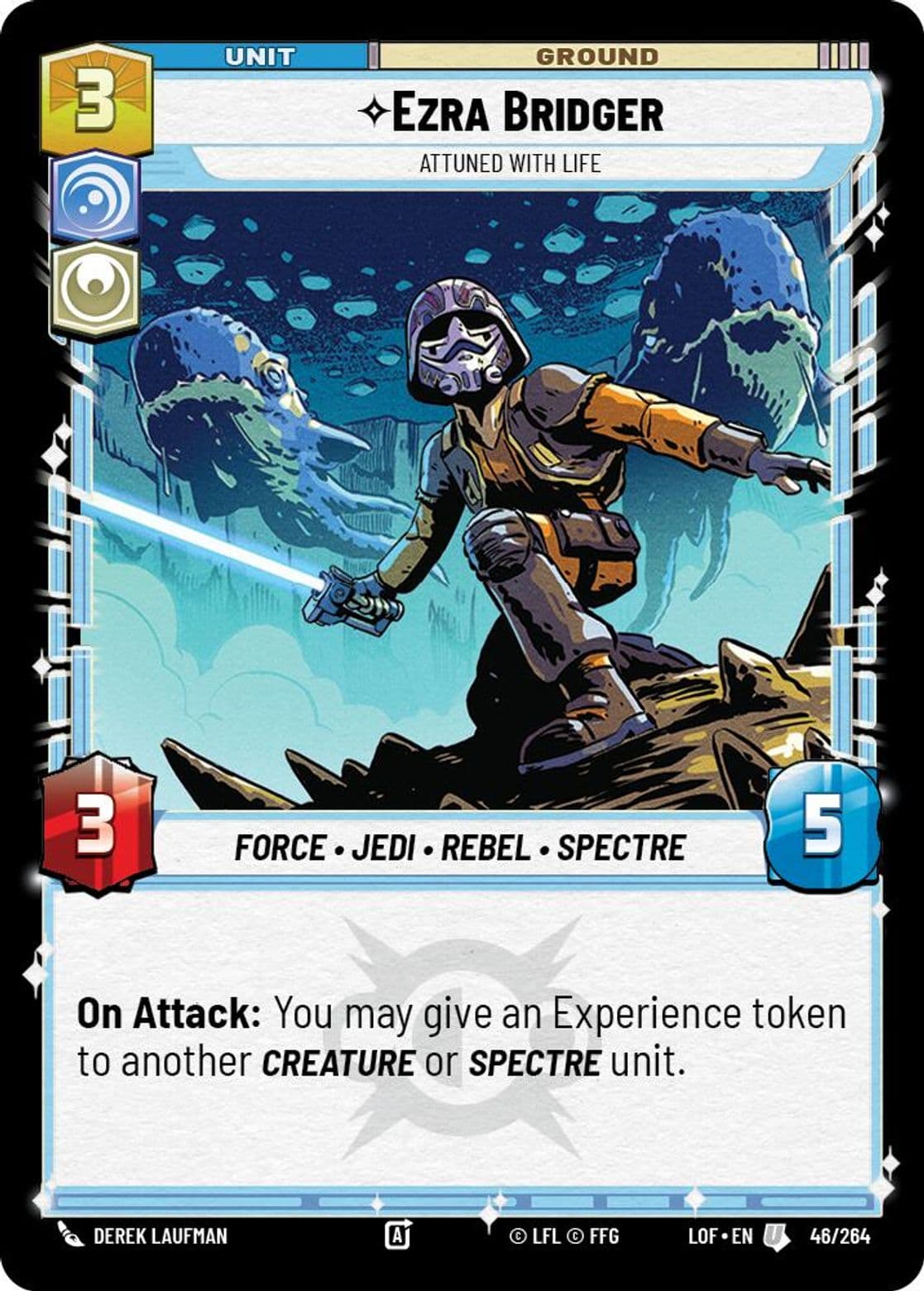 Ezra Bridger, Attuned With Life, Standard