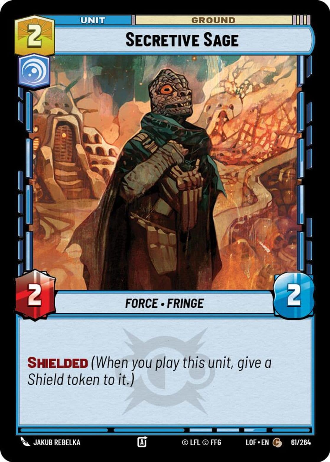 Secretive Sage, Standard