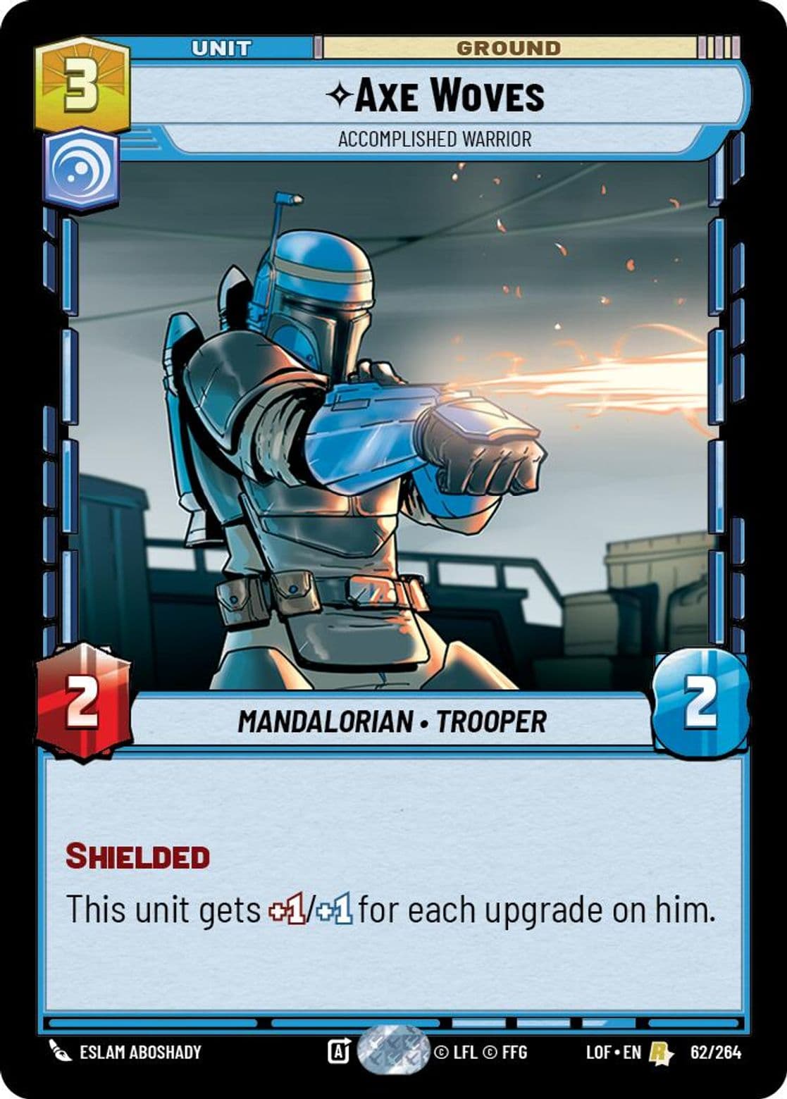 Axe Woves, Accomplished Warrior, Standard